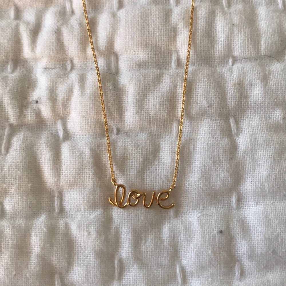 LOVE necklace